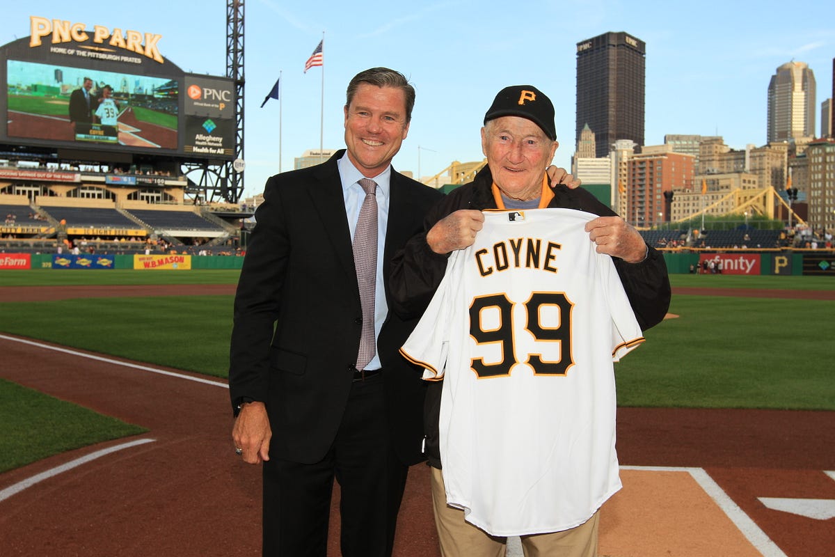 Honoring Longtime Pirates Usher Phil Coyne by Pittsburgh Pirates