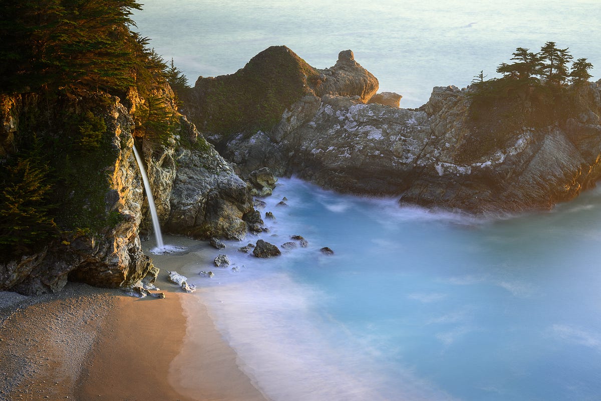 McWay Falls | Pacific Coast | Landscapes | Jules Pfeiffer State Park | shops Big Sur | California Print | Coastal Print | Beach | 16