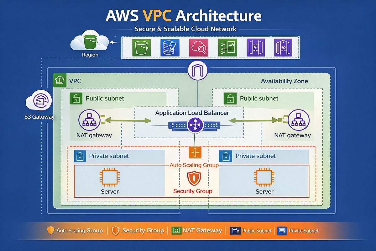 VPC Networking with AWS. VPC Networking with AWS | by TechwidSush | AWS ...