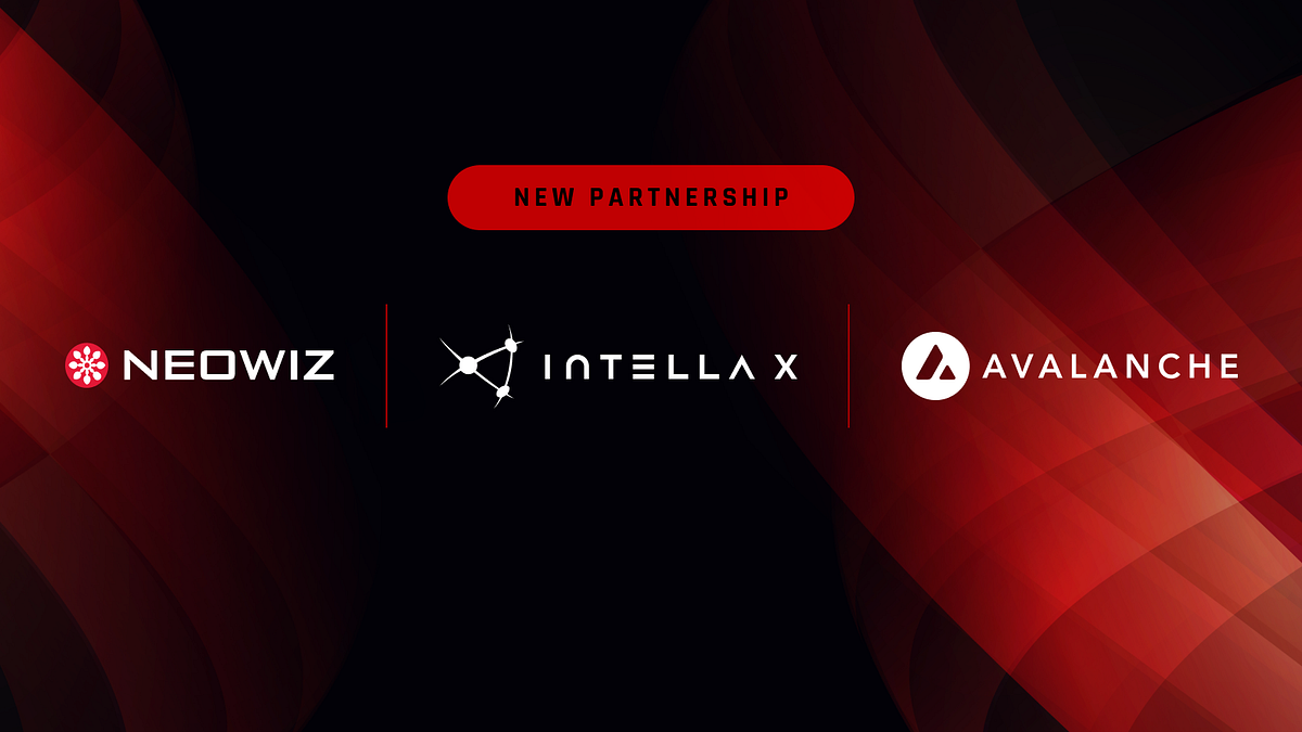 Partnership Announcement NEOWIZ, Intella X and Ava Labs Form Strategic