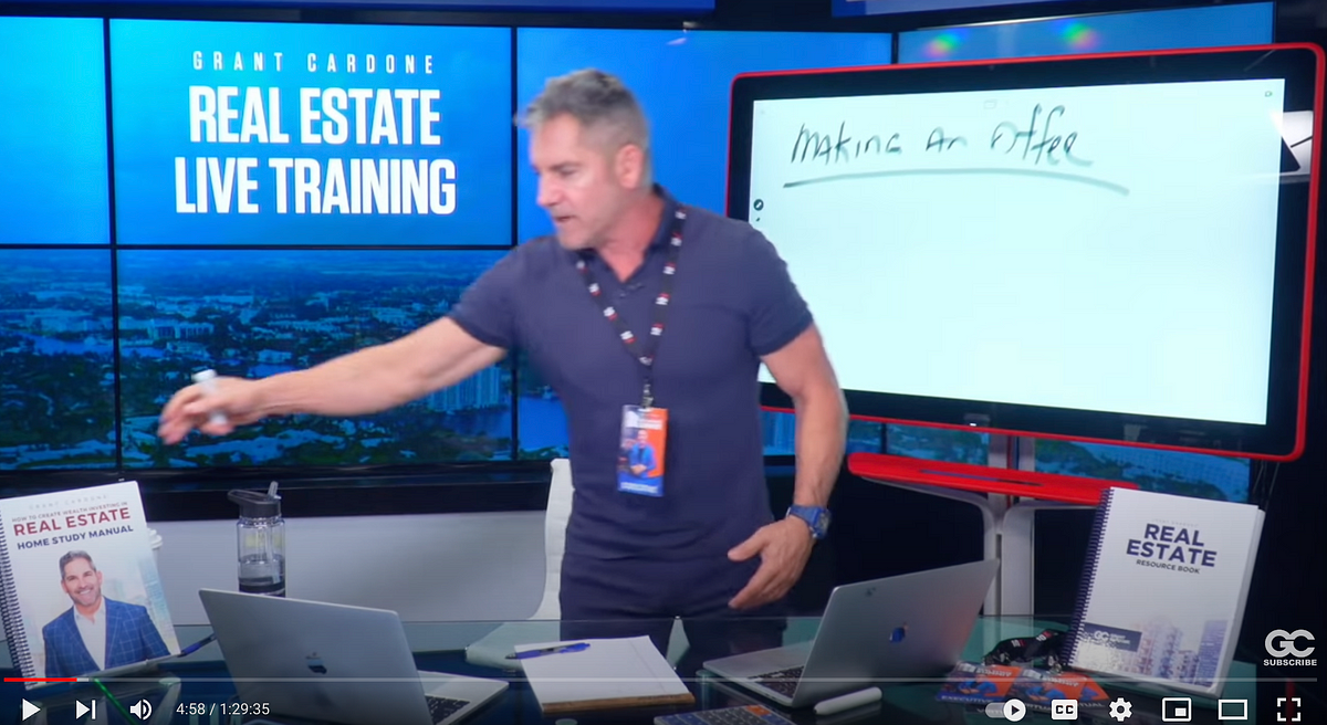 Should you watch the free Grant Cardone real estate training? by Should you watch the free Grant Cardone real estate training? by