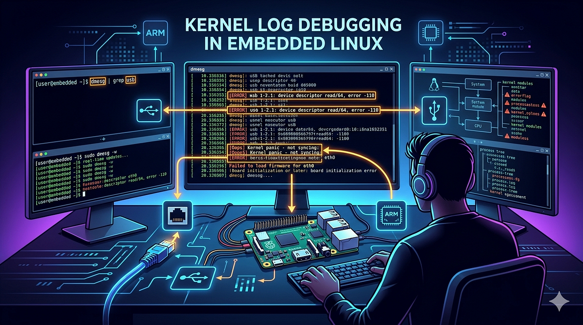 How to Analyze Kernel Logs (dmesg) Effectively in Embedded Linux BSP ...