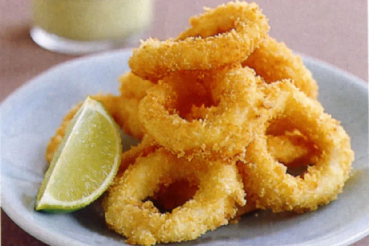 Crispy Calamari Rings Recipe. Crispy calamari rings are a delightful