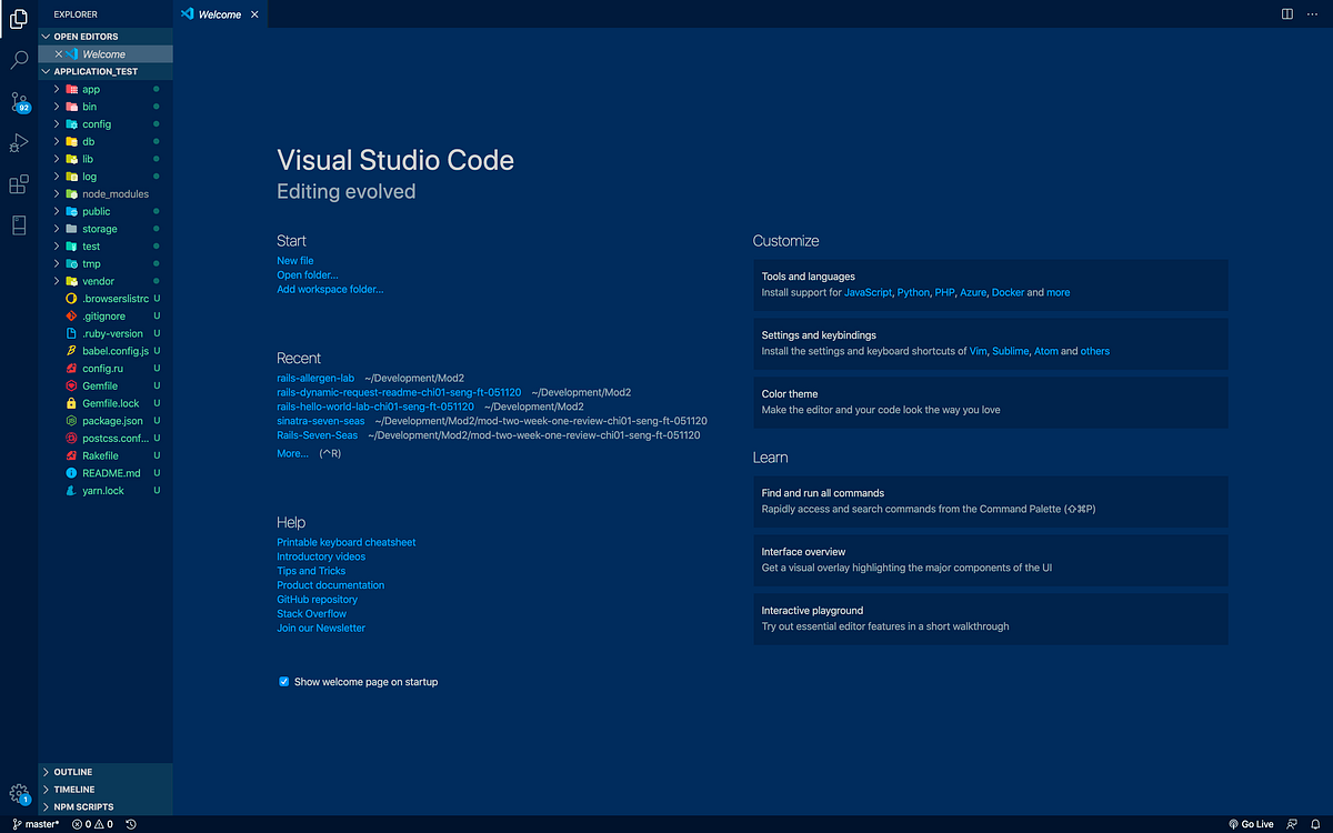 Rails intro, pt. 1. Using Rails is a game changer when it… | by Sarb ...