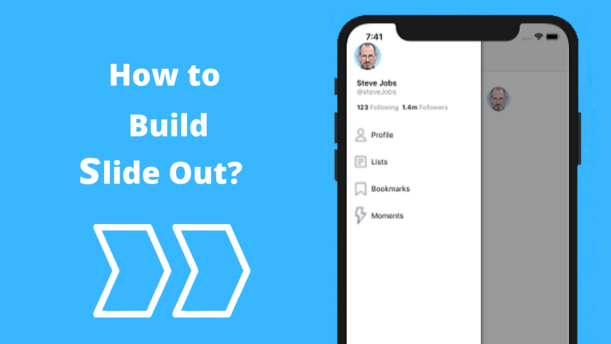 How to build Slide Out Menu in Swift? | by Ahmed Elserafy | Nerd For ...