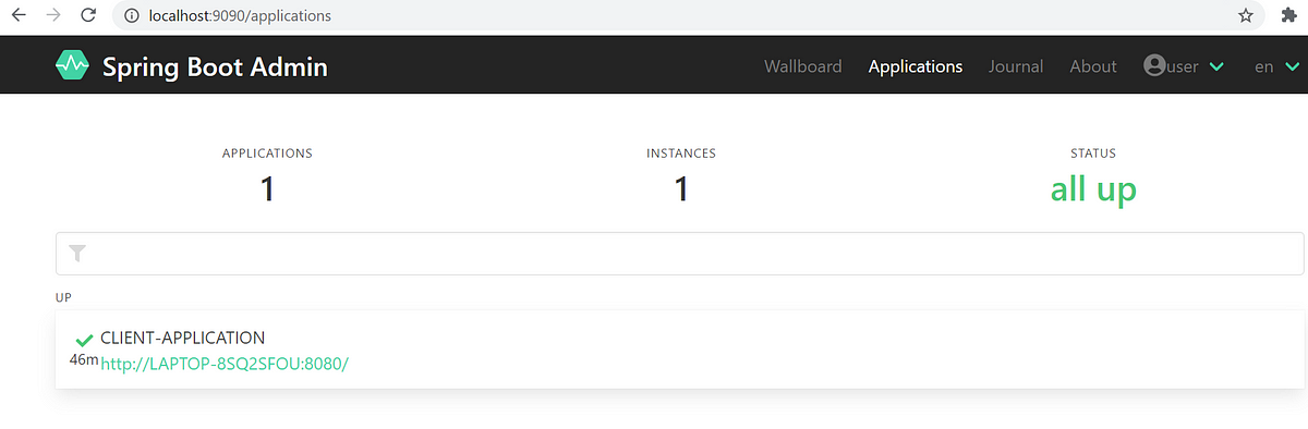 Spring Boot Admin Server and Spring Boot Client | by Tahseem Ahmad | Medium