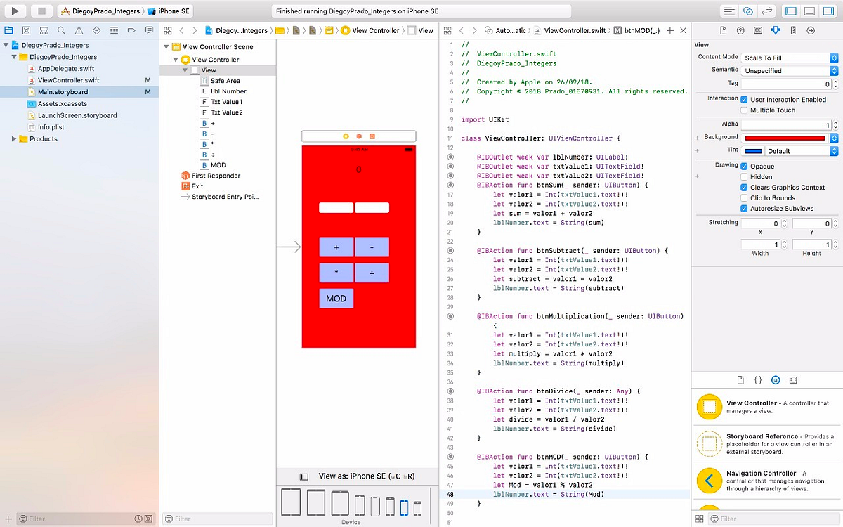Calculator integers by Diego Elias Espinoza Medium