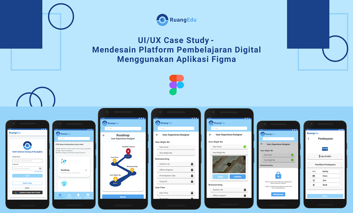 UI/UX Case Study — Mendesain Platform Pembelajaran Digital Menggunakan ...