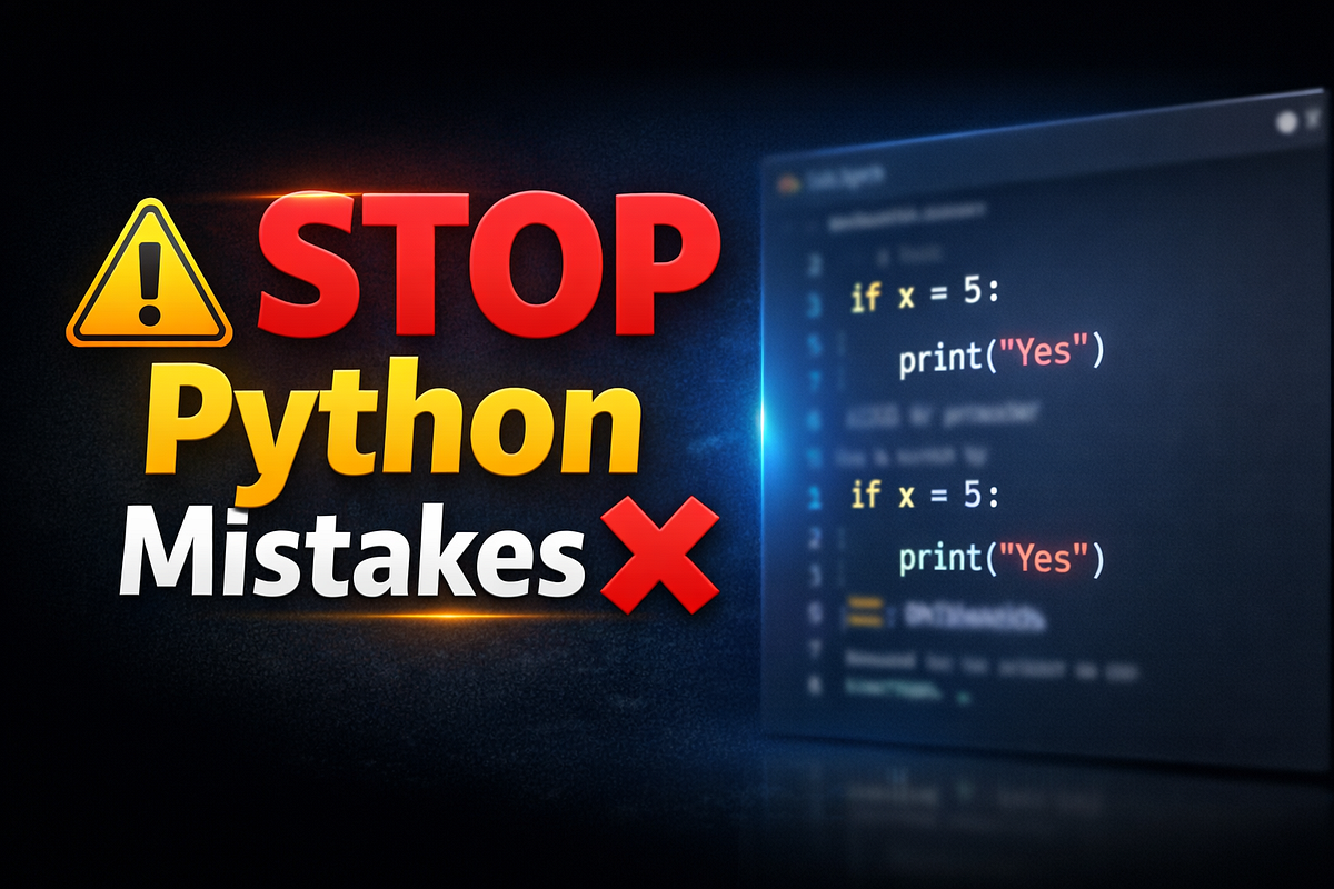 7 Common Python Mistakes Beginners Make (And How to Fix Them) | by ...