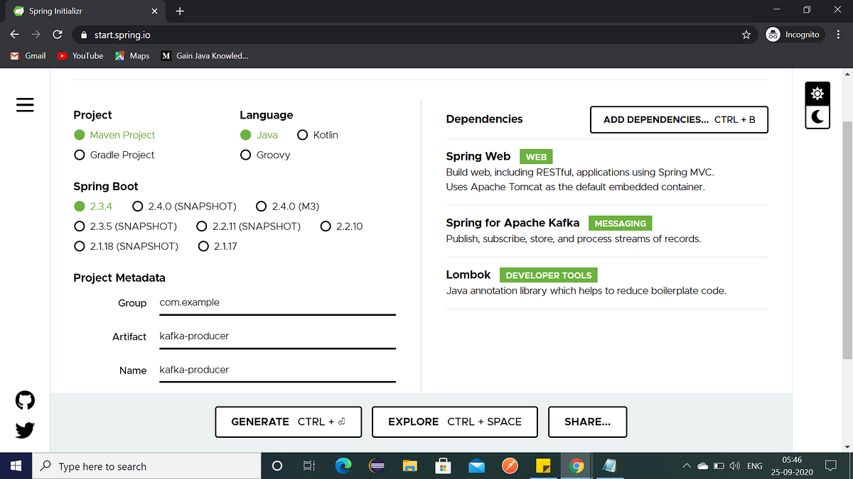 Kafka Producer Example Using Java | by Gain Java Knowledge | Medium