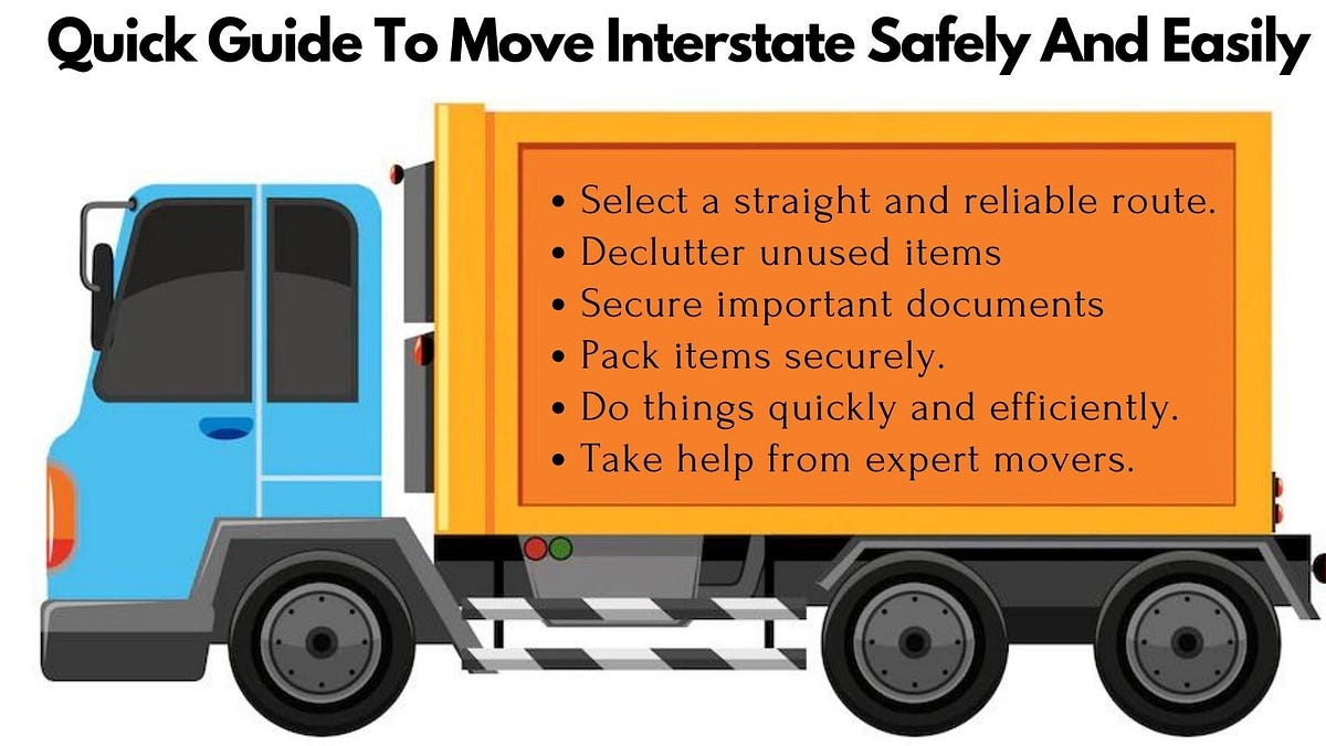 Quick Guide To Move Interstate Safely And Easily by Mover Melbourne Medium