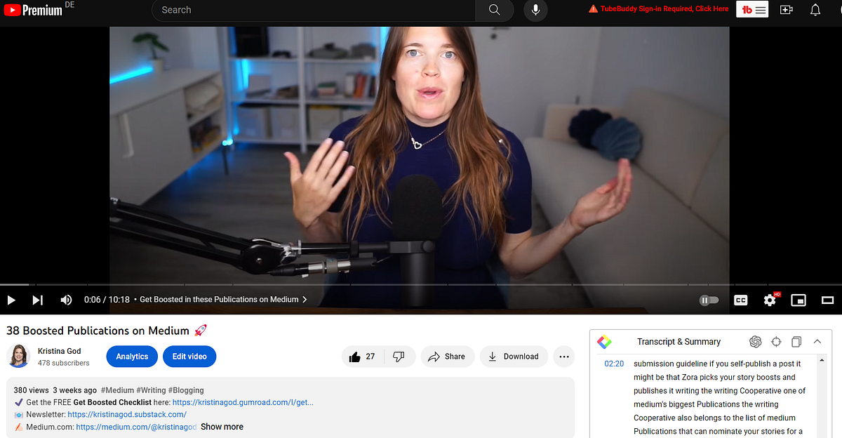 This Chrome Extension Automatically Creates Awesome Transcripts and