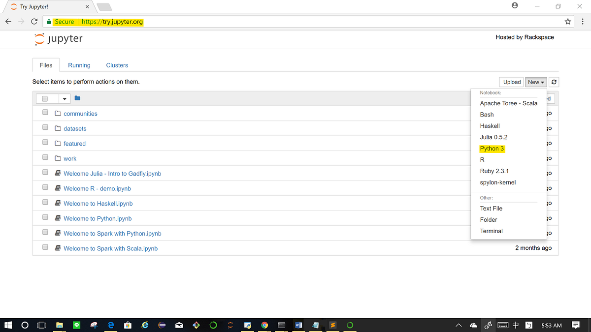 Python-quick introduction of Jupyter (ipython) Notebook | by Bonny ...