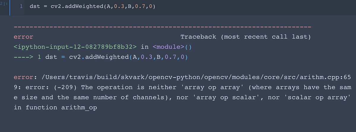 All The Problems I met with Opencv and Python | by CONGYING WANG | Medium