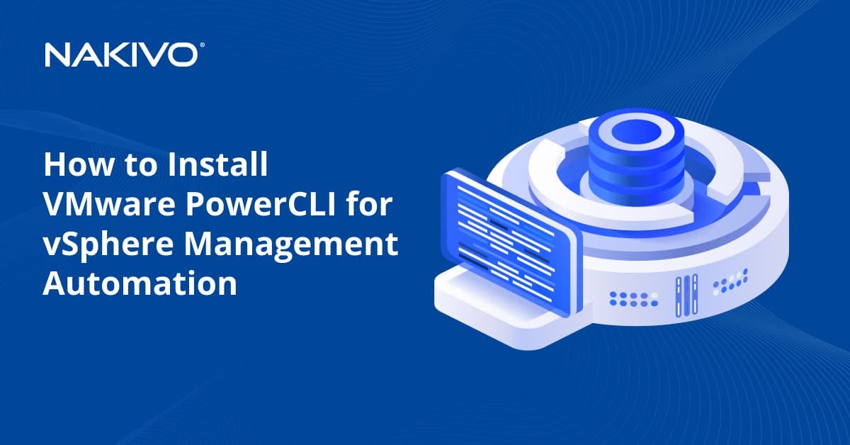 How to Install VMware PowerCLI for vSphere Management Automation