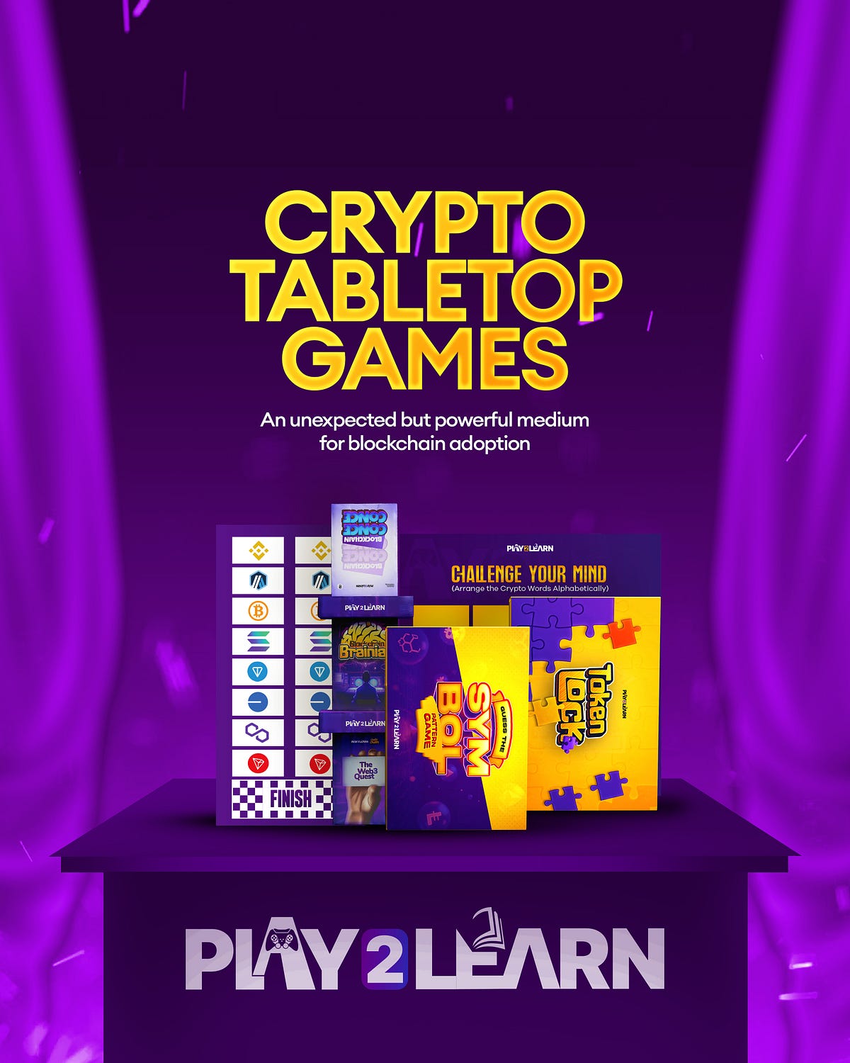 CRYPTO TABLETOP GAMES: An unexpected but powerful medium for blockchain  adoption | by Play2Learn | Medium