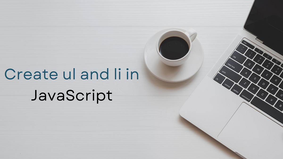 Create ul and li in JavaScript. For more questions and answers visit ...