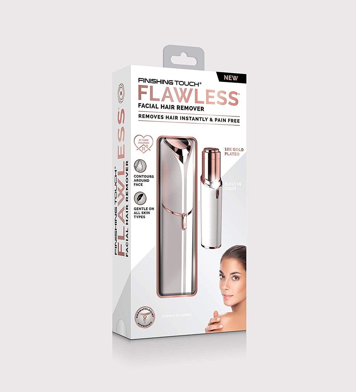 Flawless facial hair remover. Do you get sick of continually waxing or ...