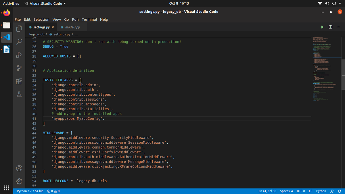 How to use django with an existing database (mysql) | by Muinde J Kivai ...