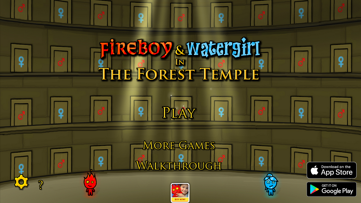 Fireboy and Watergirl Game. Game Description | by Unblocked Games 911 ...