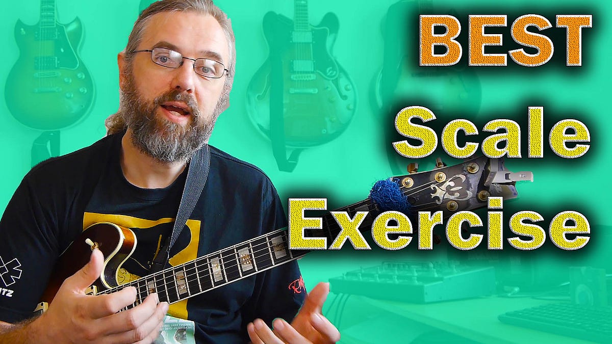 Best Exercise for Difficult Chord Progressions — Never ending Scale