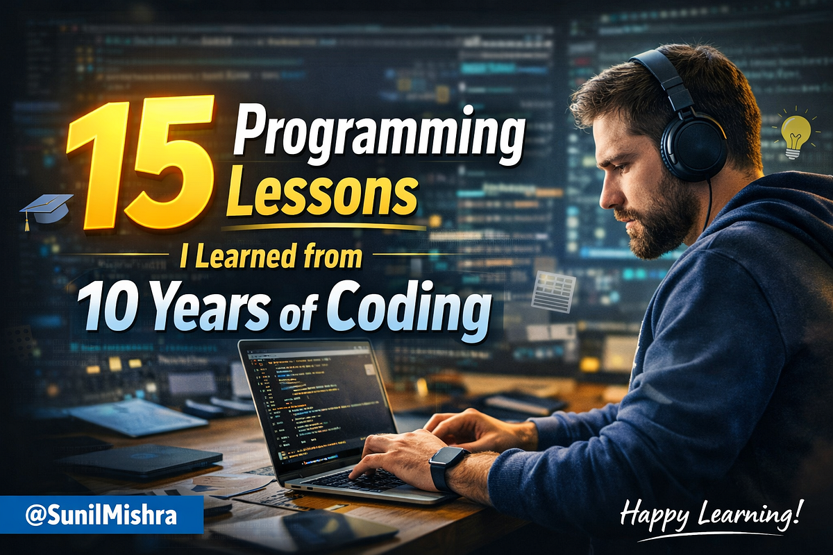 15 Programming Lessons I Learned from 10 Years of Coding | by Code With ...