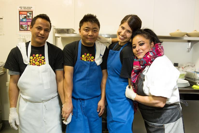 Image of: La Cocina: Power through Food