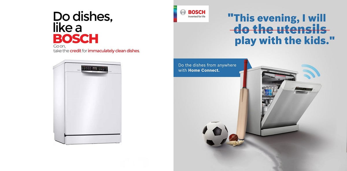 A strategy to make dishwashers a household necessity, just as a washing