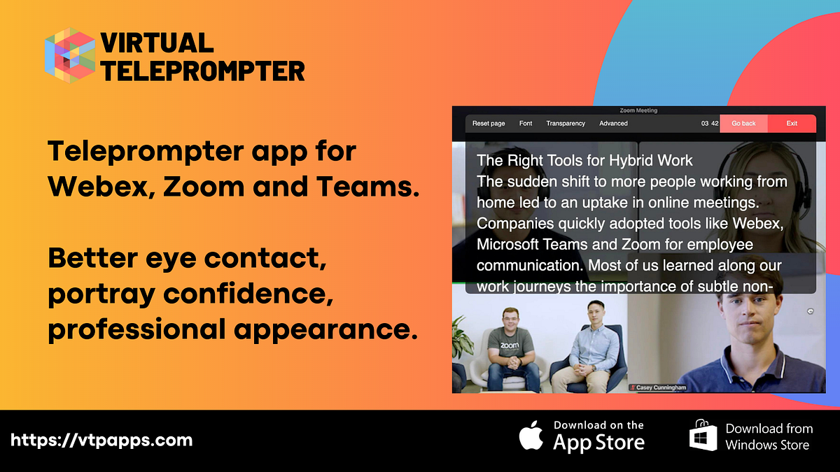 Virtual Teleprompter App. Can a Laptop Teleprompter Make Your… by VTP Apps Medium