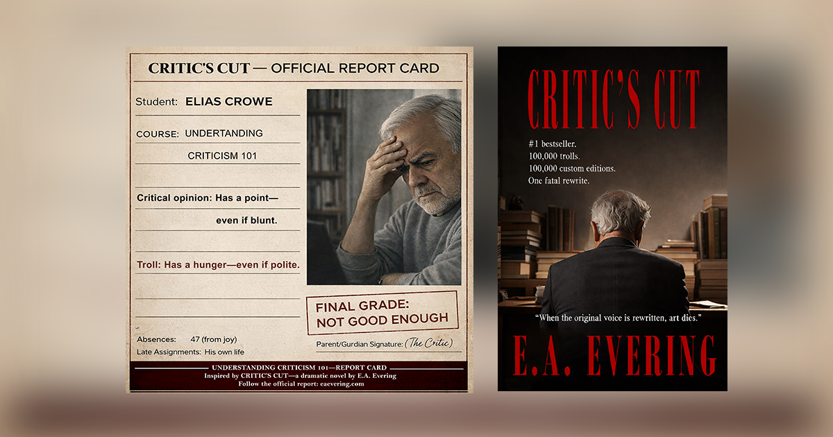 Inspired by CRITIC’S CUT | Understanding Criticism 101 | REPORT 5 / 30