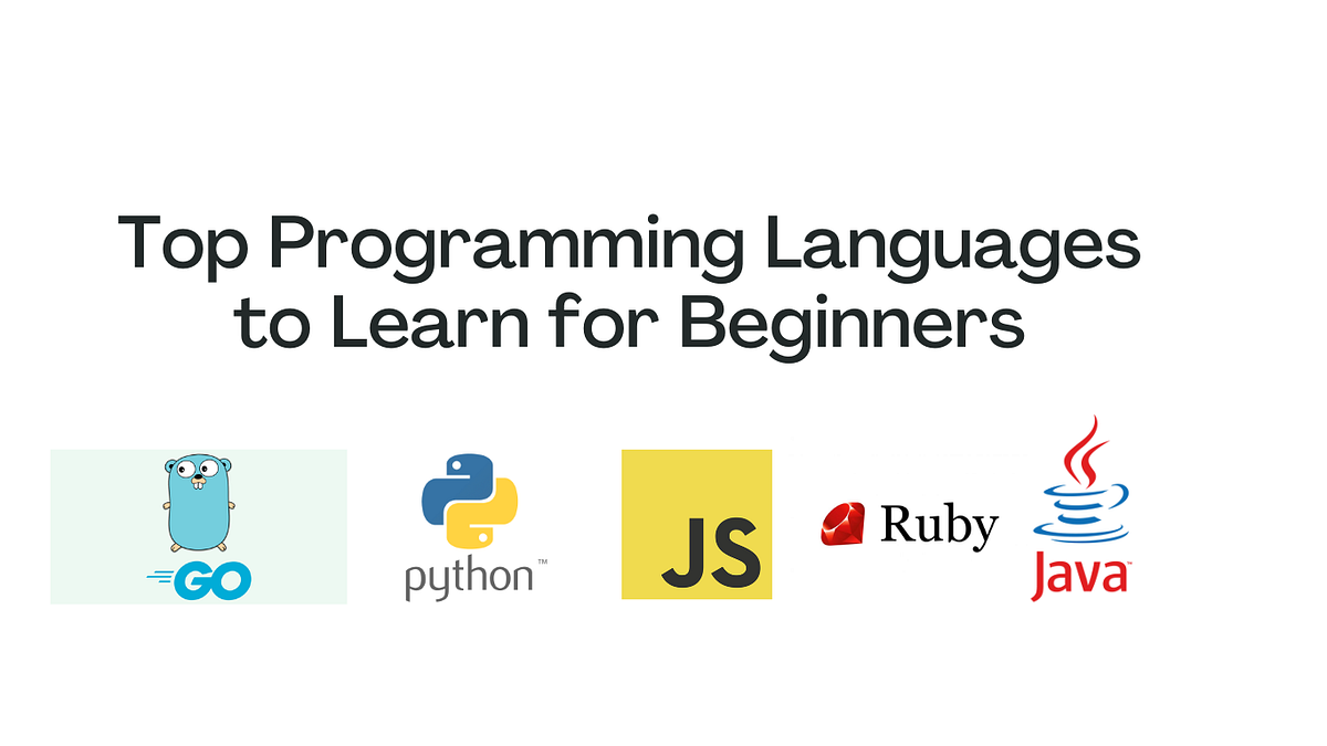 Top Programming Langauges to Learn for Beginners | by lianne.dev | Medium