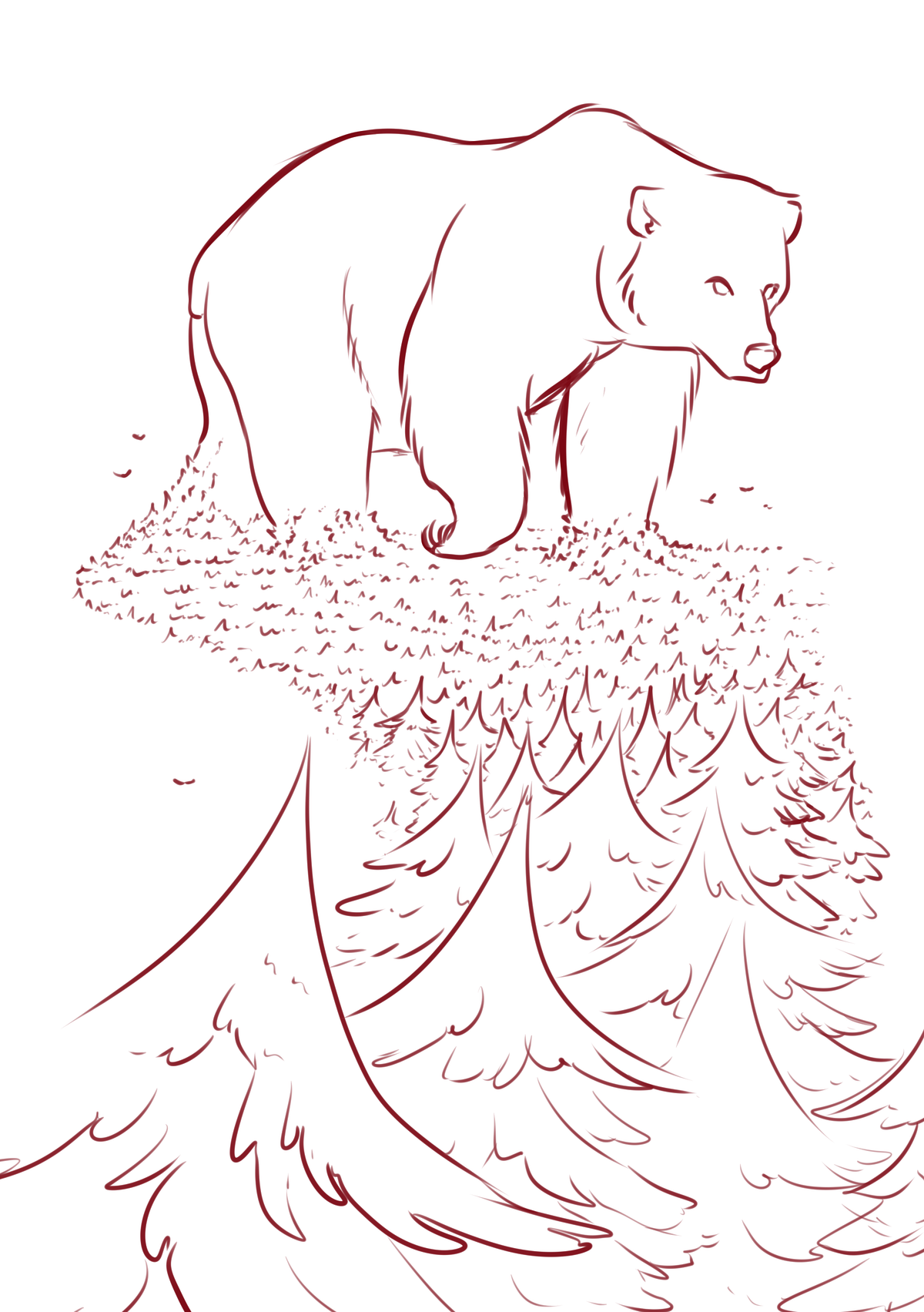 Animal postcard sketches. I did a bunch of these over the past… | by ...
