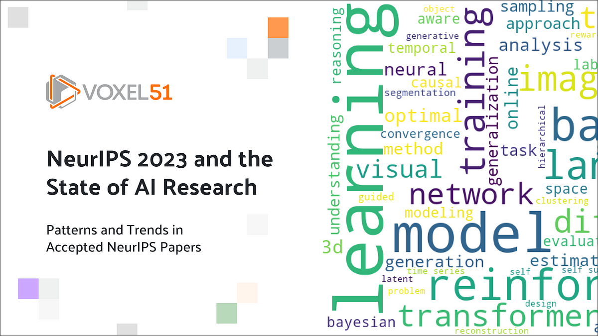 NeurIPS 2023 and the State of AI Research by Jacob Marks, Ph.D