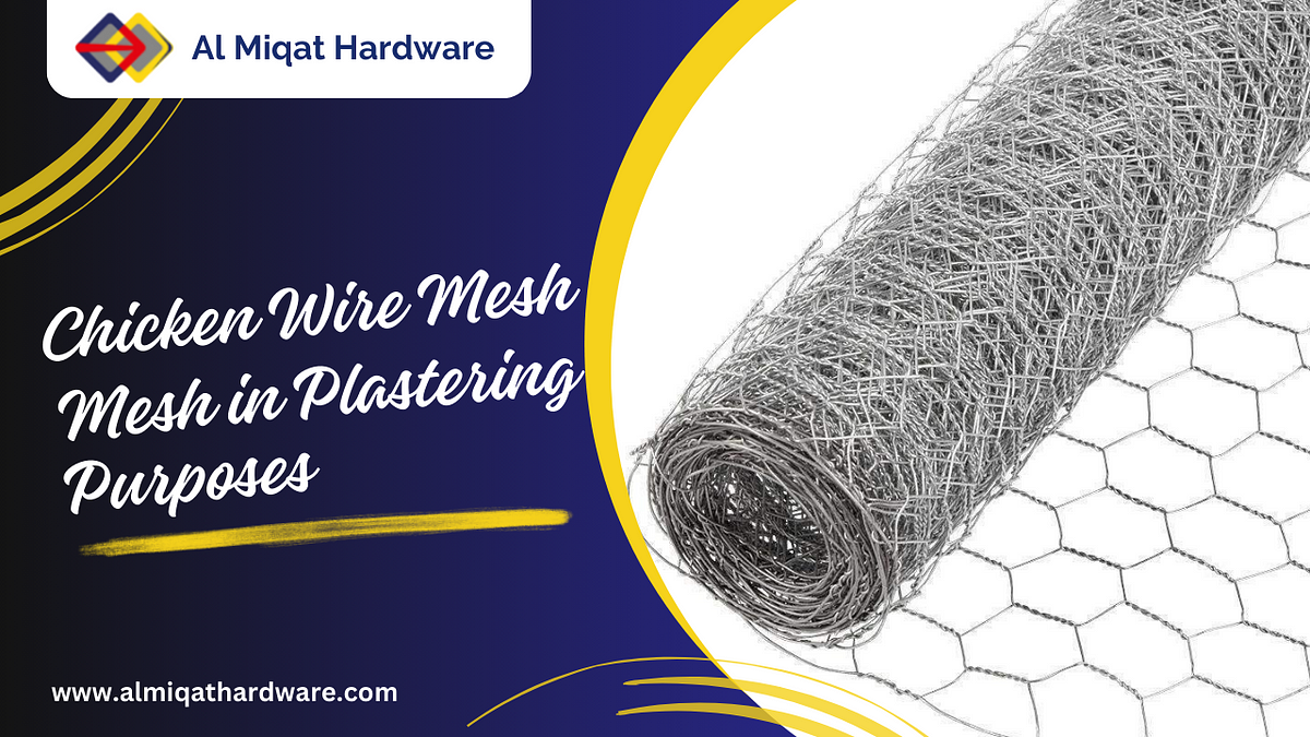 Chicken Wire Mesh - Hexagonal Wire Netting for Plastering