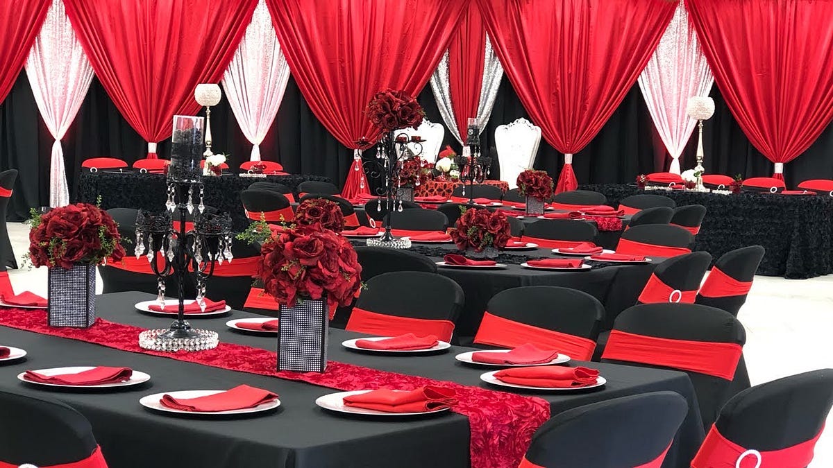 Turning Up the Heat: Red Party Decorations for Adult Celebrations, by  Funcart