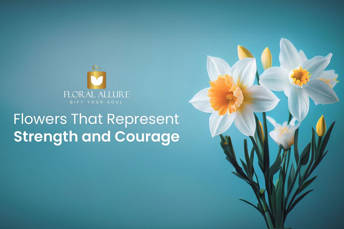 Flowers That Represent Strength and Courage by Floral Allure Medium