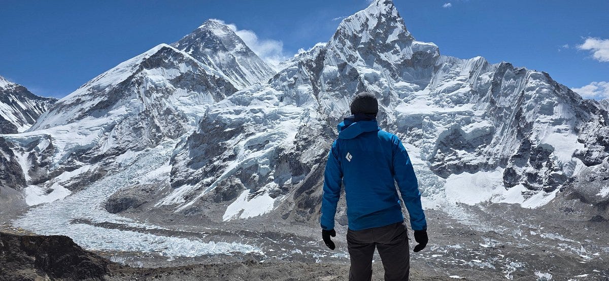 Dreaming of standing at the foot of the world’s highest mountain?