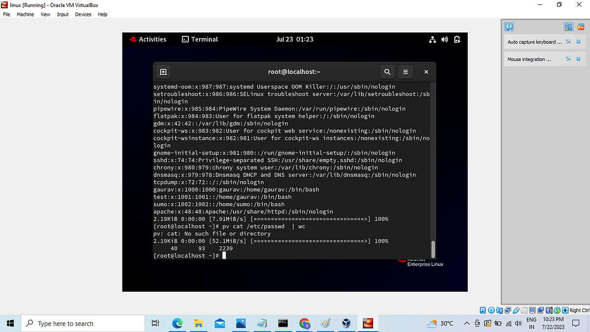 Progress tracking in linux with PV Gauravkamble Medium