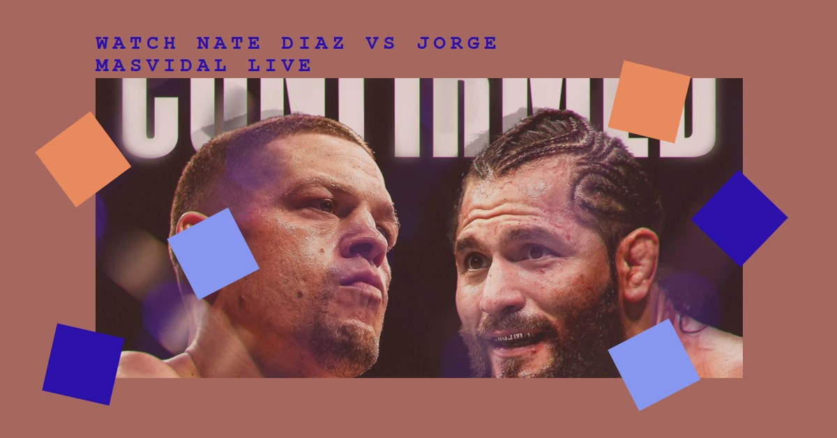[@!*Official™!*@] Nate Diaz vs Jorge Masvidal Live STreams ON Tv Channel 06 July 2024