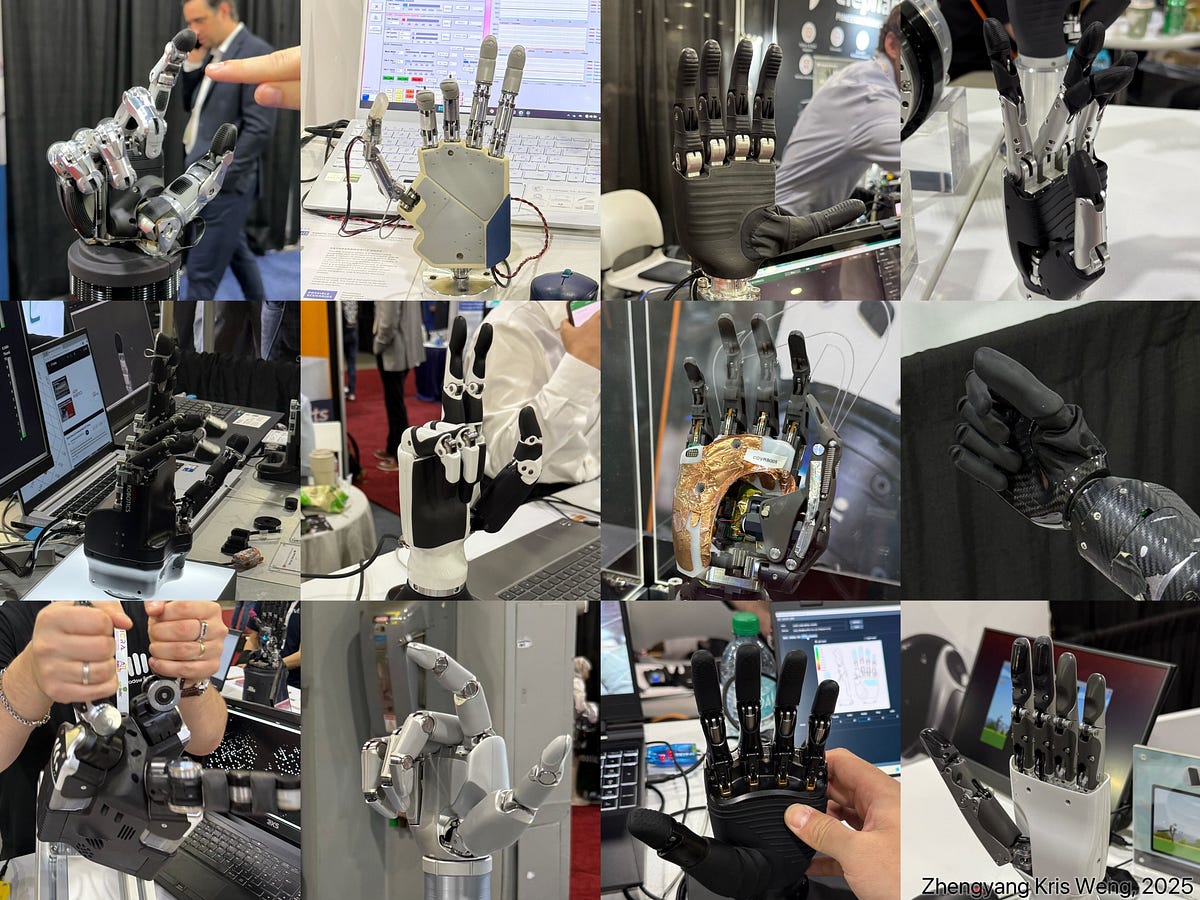Handcounting @ ICRA 2025: The Dexterous Hand Boom | by Zhengyang