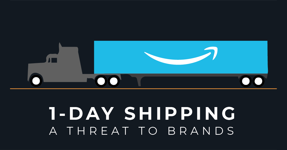 Why Amazon’s move to oneday shipping is a greater threat to brands