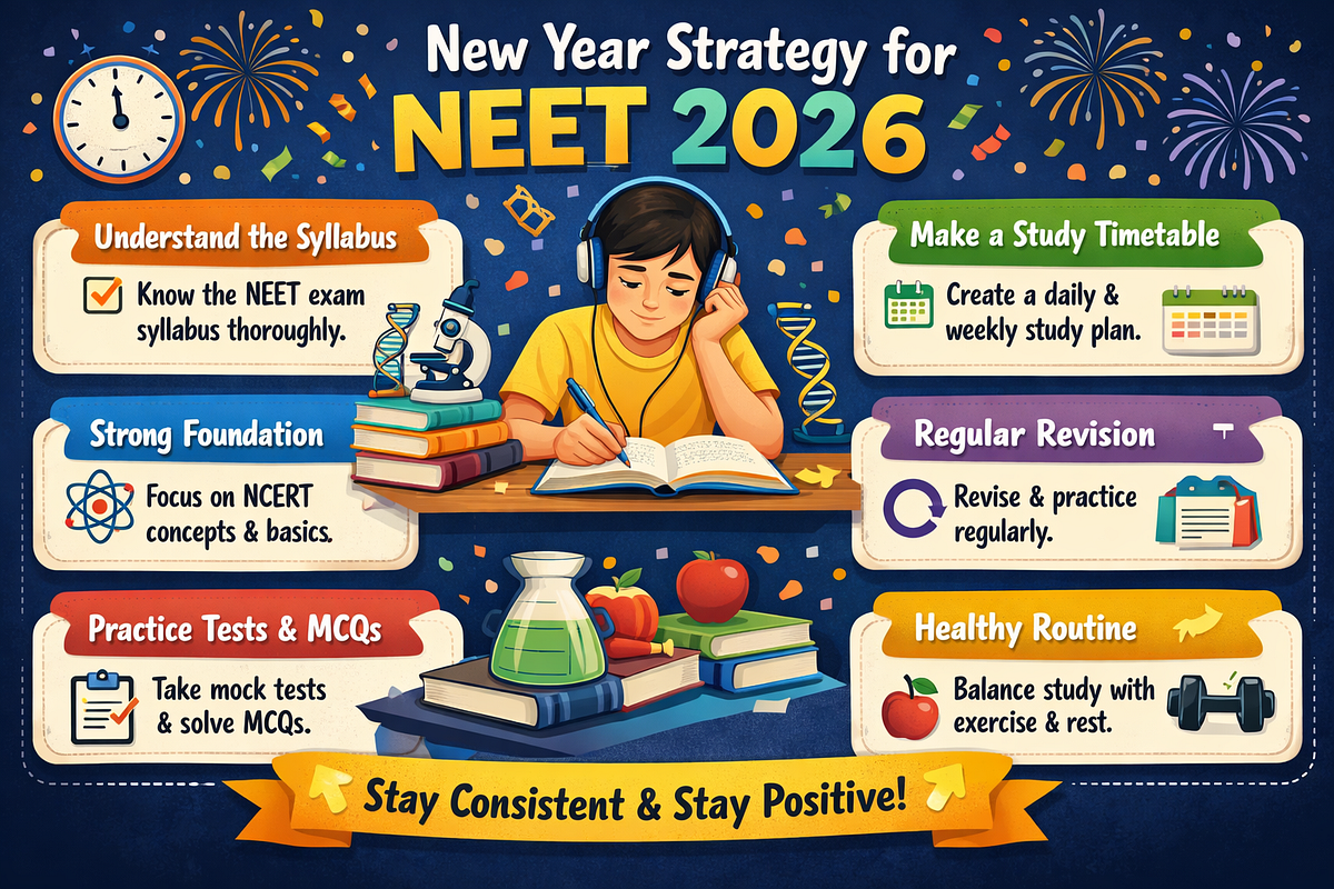 New Year Strategy for NEET 2026: A Fresh Start for Serious Aspirants ...