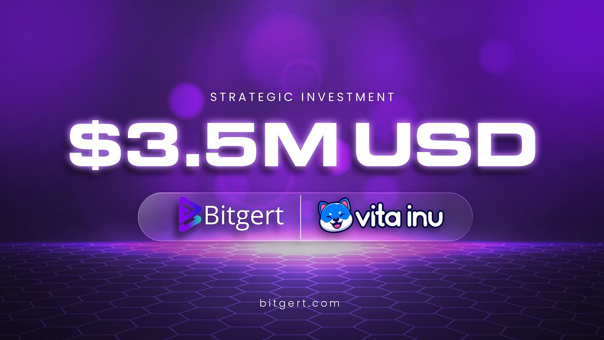 VINU Receives $3.5M Strategic Investment from Bitgert Ventures | by Vinu  Foundation | VINU | Vita Inu | Medium
