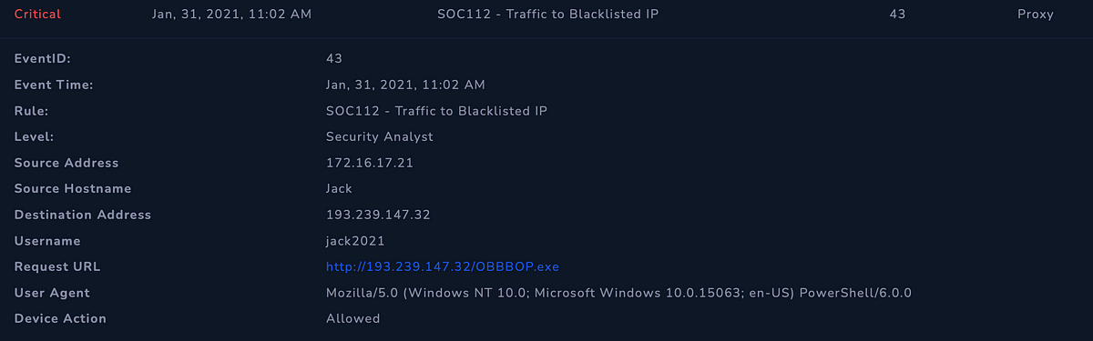 LetsDefend SOC112 Traffic To Blacklisted IP By Domiziana Foti Medium letsdefend-soc112-traffic-to-blacklisted-ip-by-domiziana-foti-medium