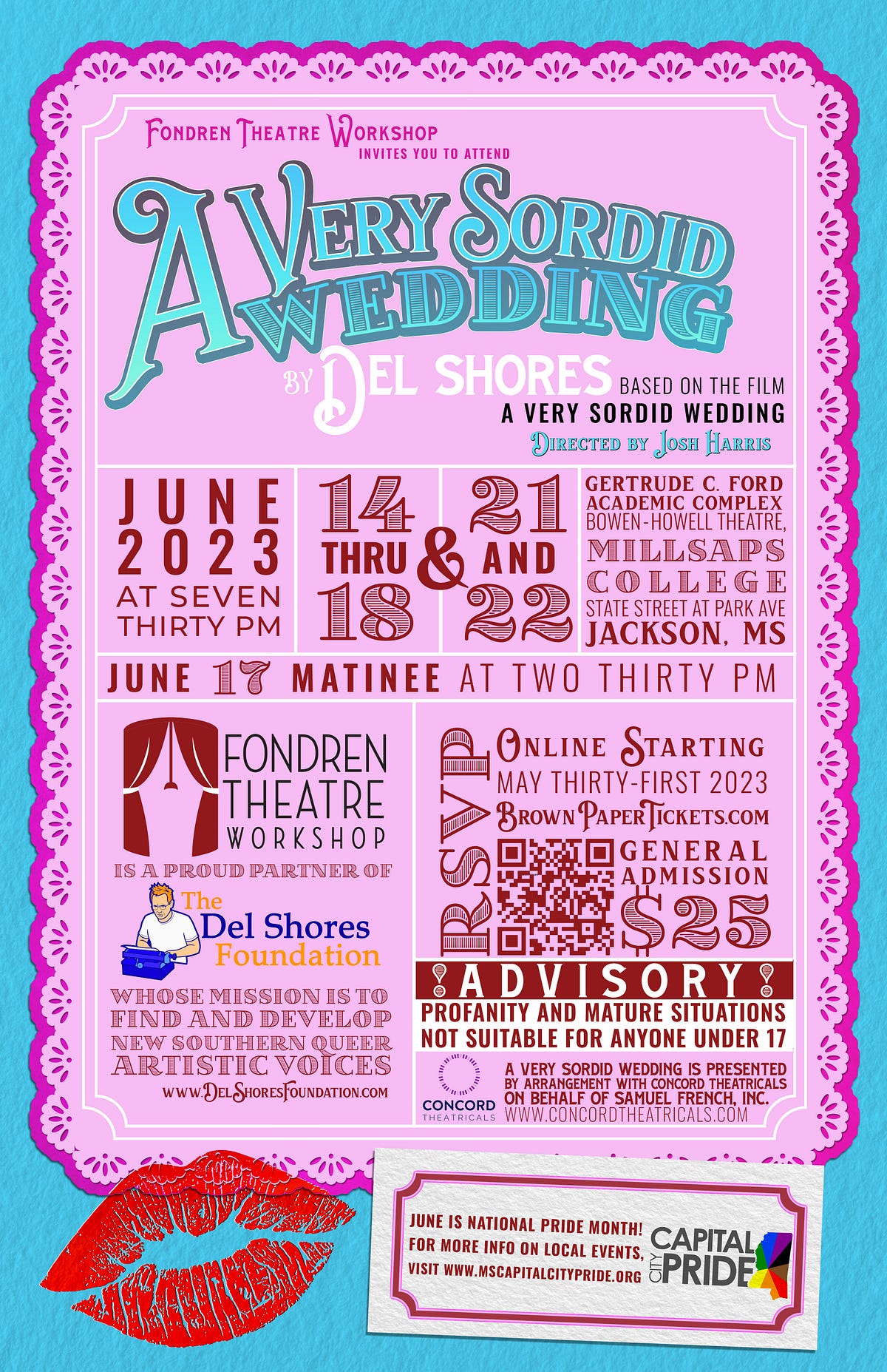 Fondren Theater — A Very Sordid Wedding A Boyd Campbell Medium