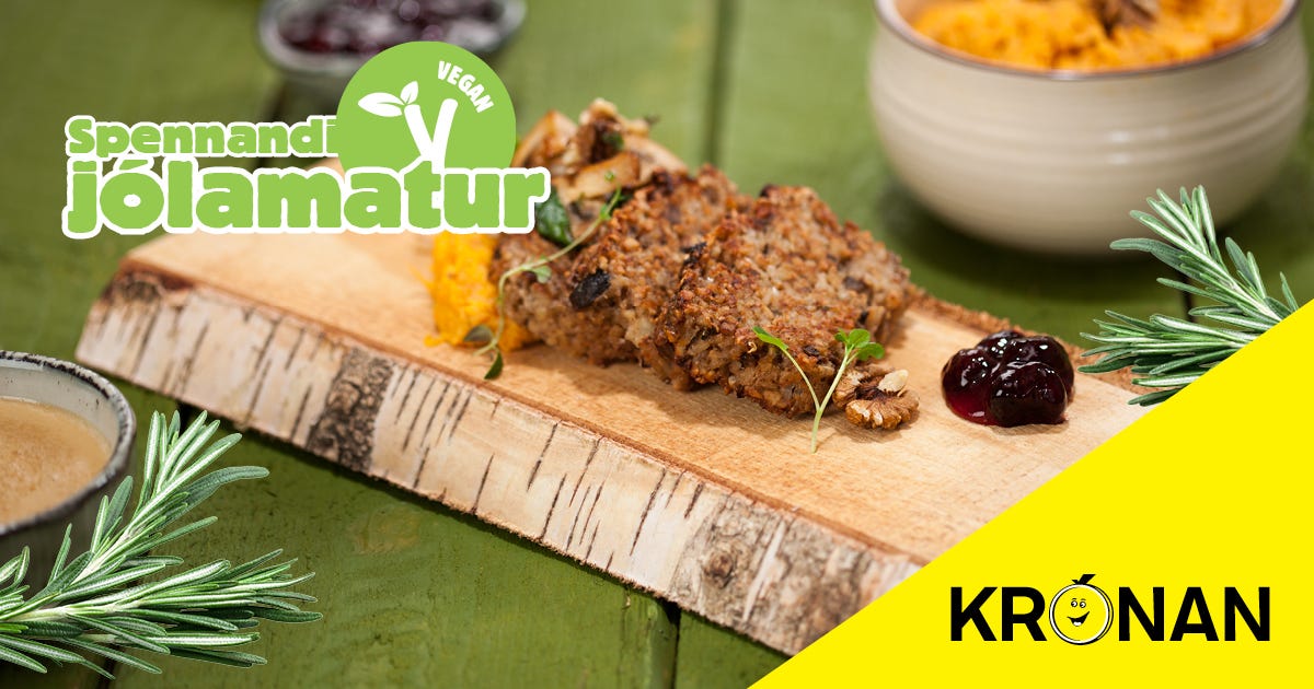 10 vegan jólavörur í Krónunni
