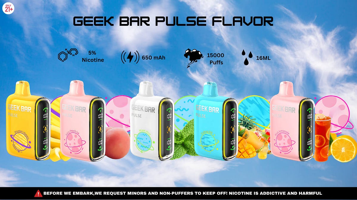 Geek Bar Pulse Flavors Guide: What's Hot in 2024 | by Vapor Boss | Medium