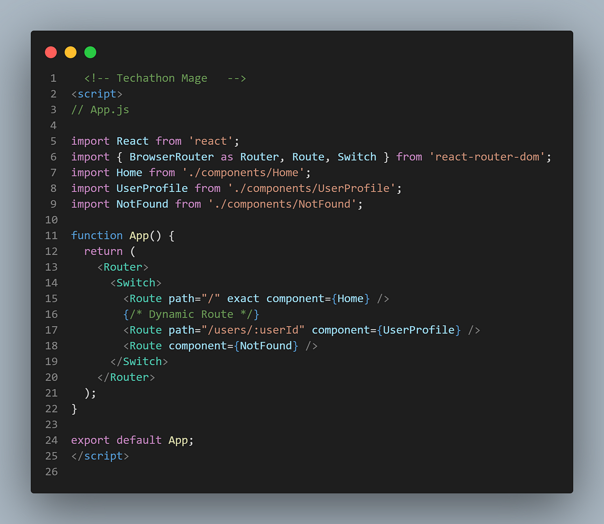 Creating dynamic routes. Dynamic routes in React Router allow… | by ...
