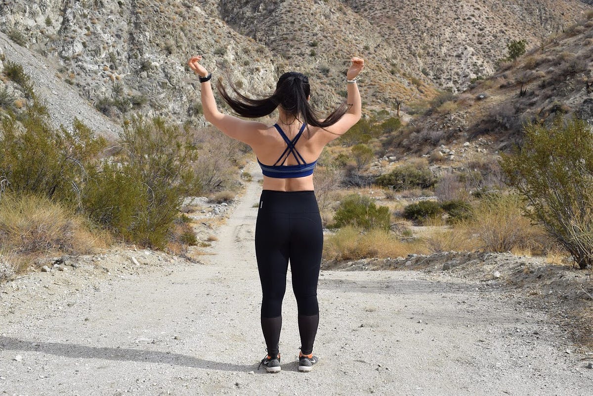 to all women: you have a right to hike without a shirt