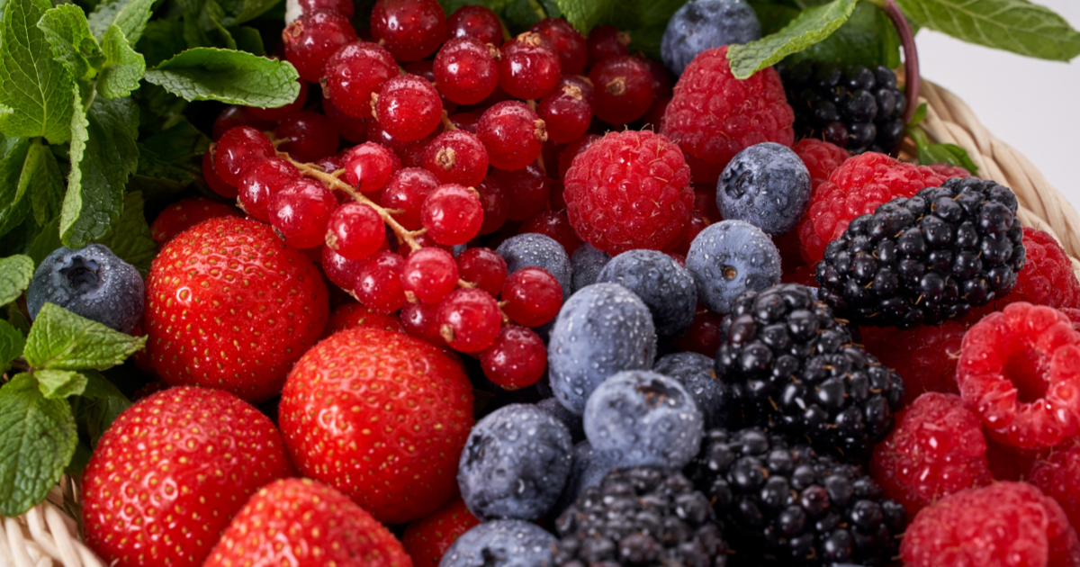 Berries like strawberries, blueberries, and raspberries are antioxidant powerhouses that reduce the risk of cancer.